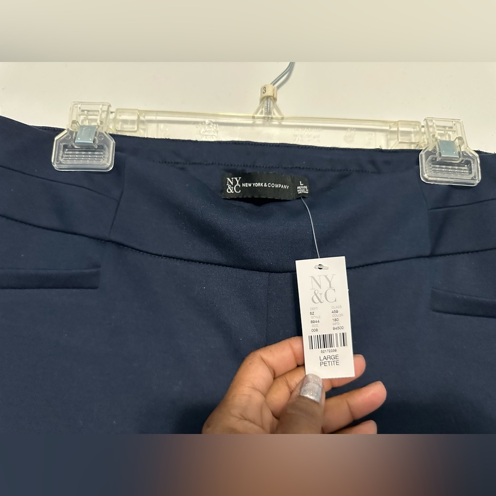 New Woman dark blue pant with tag